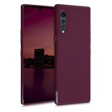 Husa pentru LG Velvet, Silicon, Violet, 52532.187, Carcasa, Kwmobile