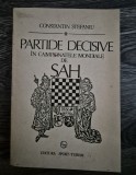 Carte Sah Constantin Stefaniu Partide decisive