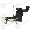 Conector de &icirc;ncărcare flex alb pentru iPhone 6s