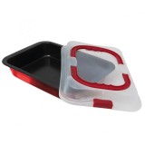 Cumpara ieftin Tava pentru Copt cu Capac, Burgundy BH/1555A, Berlinger Haus