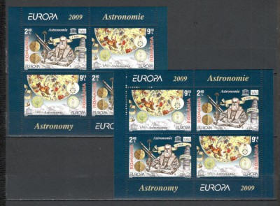 Romania.2009 EUROPA:Astronomie-Bl. TR.518 foto