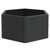 Cumpara ieftin Jardiniera de gradina, antracit, PP