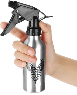 Flacon spray profesional Yte din aliaj de aluminiu pentru tatuaje, curățarea tat foto