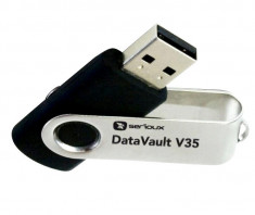 Stick de memorie Serioux DataVault V35 USB 2.0 32GB negru foto