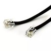 Cablu Telefon RJ11 6P4C Negru 2m EDC