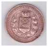 Medalie Societatea cooperativa a constructorilor si meseriasilor romani. Concursul general anual. Craiova 15 august 1887