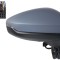 Oglinda exterioara Audi A3 (8y), 04.2020-, montare dreapta, reglaj electric; carcasa grunduita; incalzit; sticla convexa; geam cromat; rabatabil; mem