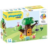 Playmobil 1.2.3 Dinsey - Casa din copac a lui Winnie si Piglet