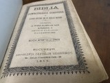 BIBLIA SAU DUMNEZEEASCA SCRIPTURA 1914- EDITIA ORIGINALA PRINCEPS A SFANTULUI SINOD, PAGINI IN FILIGRAN, COMPLETA: STARE EXCELENTA DE CONSERVARE!