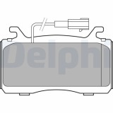 Set placute frana fata DELPHI, Alfa Romeo Giulia (952 ), 10.2015-, Stelvio (949 ), 12.2016-, Fata; puntea fata