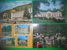 HOPCT LOT 3064 -IP-SLANIC MOLDOVA -JUD BACAU-4 CARTI POSTALE-CIRCULATE
