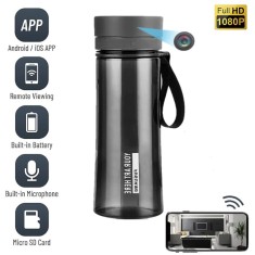 Camera Spion TSS-V004 Ascunsa in Sticla de Apa Sport, WIFI