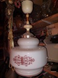 Lampă antica suspendata din sticlă artă,retro anii 1960,RARA,vintage anii 50/60