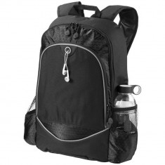 Rucsac Laptop, Everestus, BN, 15 inch, 600D poliester, negru, saculet de calatorie si eticheta bagaj incluse foto