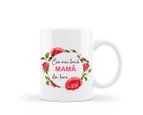 Cana alba personalizata pentru mama, model 3, INOVATIX&reg;. 330ml