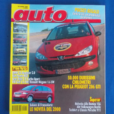 REVISTA AUTO ( IN ITALIANA ) , NR. 10 ( OCTOMBRIE ) / 1999
