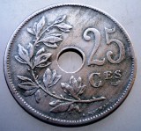 2.213 BELGIA 25 CENTIMES 1908 BELGIQUE, Europa, Cupru-Nichel