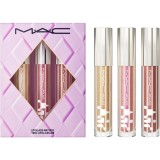 MAC Cosmetics Holiday Gloss Enthusiast Lipglass Air Trio set cadou de buze