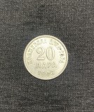 Moneda 20 para 1908 Muntenegru