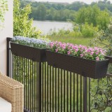 vidaXL Balustradă Metal 42026968
