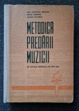 METODICA PREDARII MUZICII IN SCOALA GENERALA DE 8 ANI - Ana Motora-Ionescu