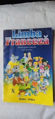 LIMBA FRANCEZA CLASA A II A ANUL I DE STUDIU HATIER DIDIER foto