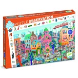 Puzzle observatie Orasul Djeco 200 piese