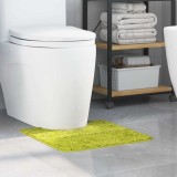 Cumpara ieftin Covoraș baie formă U, verde, 50x50 cm poliester antiderapant