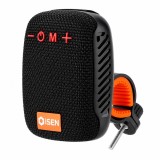 Boxa Portabila Bluetooth iSEN 392, Negru, Montare Rapida pe Ghidon Bicicleta sau Trotineta Electrica, 5W, TWS, Bluetooth 5.3, IPX5, Sunet Stereo 360 ,