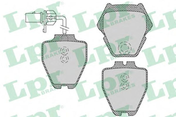 Set placute frana,frana disc AUDI A4 Avant (8D5, B5) (1994 - 2001) LPR 05P1121