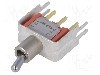 Intrerupator basculant, 2 pozitii, mod comutare ON-ON, SPDT, C&amp;K - 7101MD9V3BE