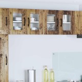 vidaXL Dulap de bucătărie 2 pcs Lemn vechi 60 x 31 x 40 cm 884982