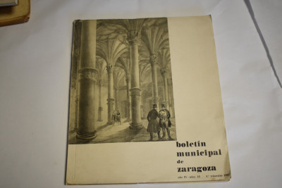 Boletin Municipal de Zaragoza (1963) foto