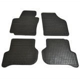 Set covorase auto din cauciuc Volkswagen Golf Plus 2005-2014 Seat Altea 2004-2015 Altea XL 2006-2015, presuri BestAutoVest, negre, 4 buc., Rapid