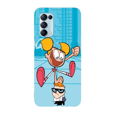 Husa compatibila cu Oppo A74 model Dexter Laboratory, Silicon, TPU, Viceversa foto