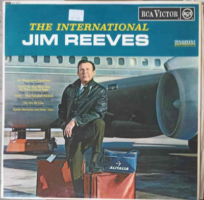 Disc vinil, LP. The International Jim Reeves-JIM REEVES foto