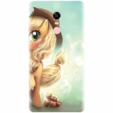 Husa silicon pentru Xiaomi Remdi Note 4X, Applejack Pony Cute K