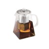 Ceainic din sticla cu infuzor, 950 ml, Black Silver Collection, Berlinger Haus, BH 7804