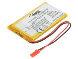 Baterie Li-Po AKYGA 3,7V 2500mAh cu conector JST SYP-02T-1