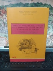 Hartă A-8, Secțiune geologică Tăul Zăului-Mirceștii de C&icirc;mpie-Bistrița-S&icirc;ngeorz Băi-Muntele Țibău, scara 1:200.000, c. 1988, 103