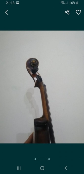 Vioara vintage deosebita