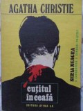 Cutitul in Ceafa - Agatha Christie, Editura Sfinx 1991, Carte Politista, Colectia Neagra, Romana, Paperback