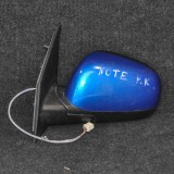 Oglinda Laterala Stanga Nissan Note E11 NE11 2006, OEM E20205021, Negru/Portocaliu