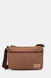 Levi&#039;s geantă de bumbac culoarea maro, 002GZ-0001