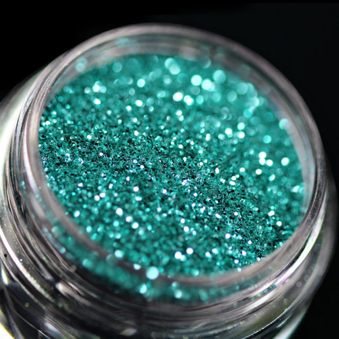 Glitter cosmetic pentru machiaj si body art PK150(turcoaz) KAJOL Beauty, 1g