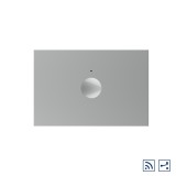 Cumpara ieftin Intrerupator touch wireless Livolo cap scara/cap cruce, gri, standard italian