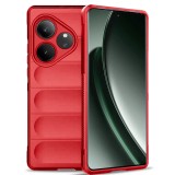 Husa antisoc pentru realme gt 6 / gt 6t, margini anti alunecare, magic shield, red