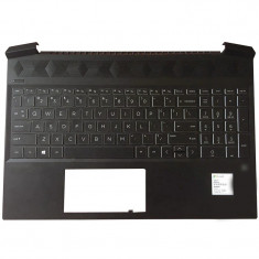 Carcasa superioara cu tastatura palmrest Laptop, HP, Pavilion Gaming 15-EC, TPN-Q229, L72598-001, L72597-001, L72598-071 foto