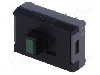 Intrerupator glisant, 2 pozitii, DPDT, ON-ON, NKK SWITCHES - SS22SDP2LF