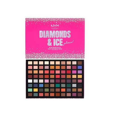 Paleta de farduri, NYX, Diamonds Ice, 80 culori foto